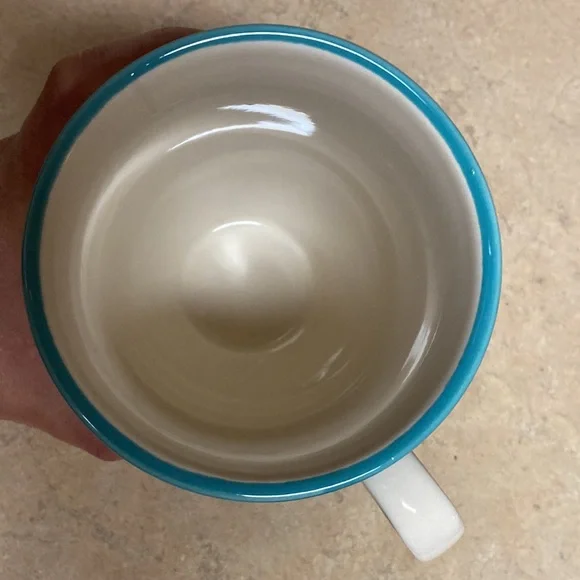 The Pioneer Woman Teal Floral Melody Footed Mug - Picture 5 of 8